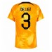 Cheap Netherlands Matthijs de Ligt #3 Home Football Shirt World Cup 2022 Short Sleeve
